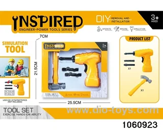 Power Tool Set in window box