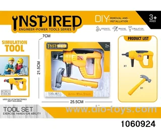 Power Tool Set in window box
