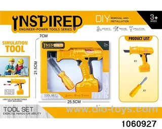 Power Tool Set in window box