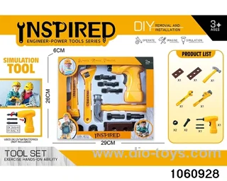 Power Tool Set in window box