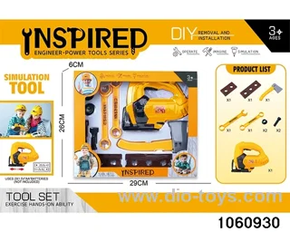 Power Tool Set in window box