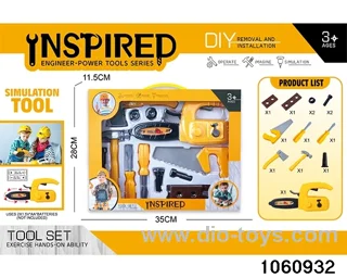 Power Tool Set in window box