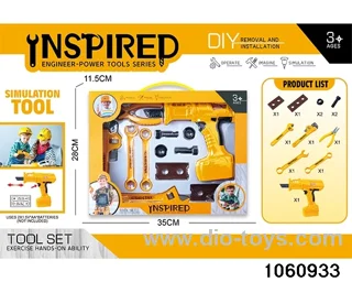Power Tool Set in window box