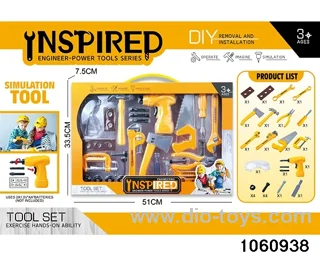 Power Tool Set in window box