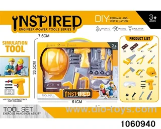 Power Tool Set in window box