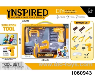 Power Tool Set in window box