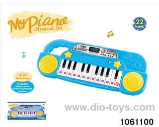 22 Keys Electronic Piano in window box