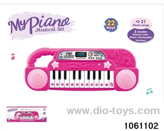 22 Keys Electronic Piano in color box