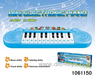 mini-piano in color box