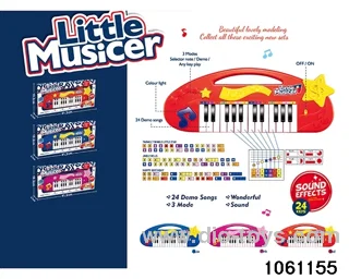 24-key electronic keyboard in window box