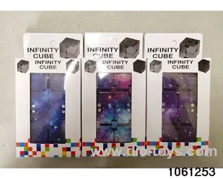 Rubik's cube in color box