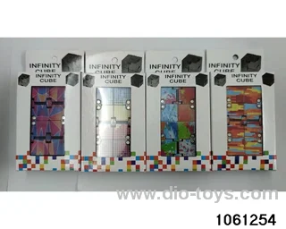 Rubik's cube in color box
