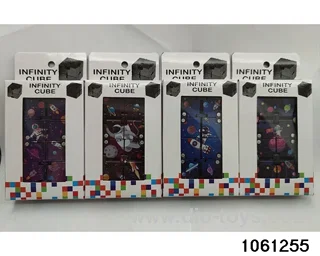 Rubik's cube in color box