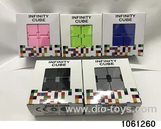 Rubik's cube in color box