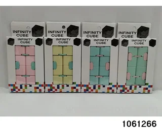 Rubik's cube in color box