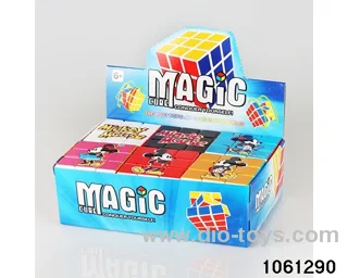 Rubik's cube in display box