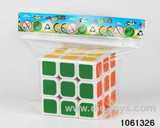 Rubik's cube in opp bag