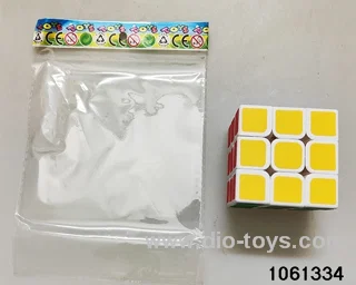Rubik's cube in opp bag