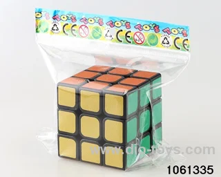 Rubik's cube in opp bag