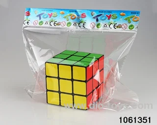 Rubik's cube in opp bag
