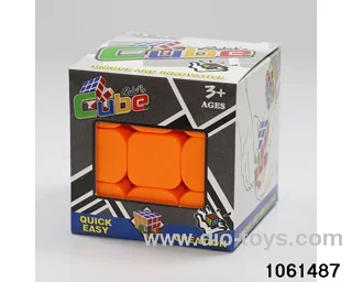 Rubik's cube in window box