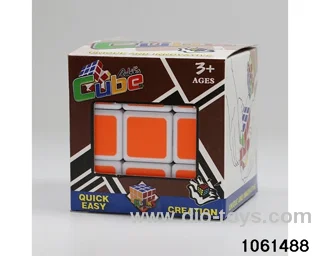 Rubik's cube in window box