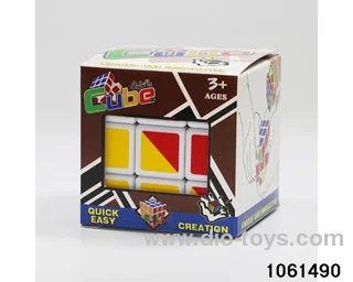Rubik's cube in window box