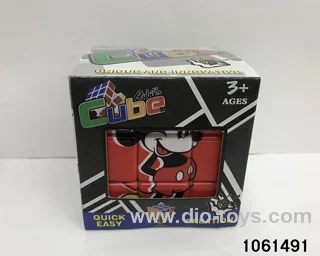 Rubik's cube in window box