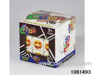 Rubik's cube in window box