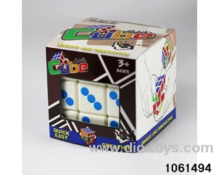 Rubik's cube in window box