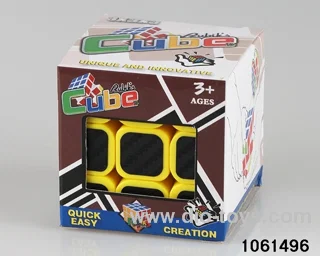 Rubik's cube in window box