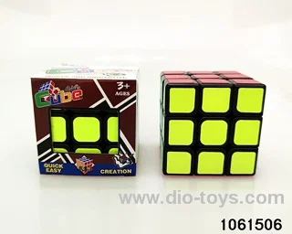 Rubik's cube in window box