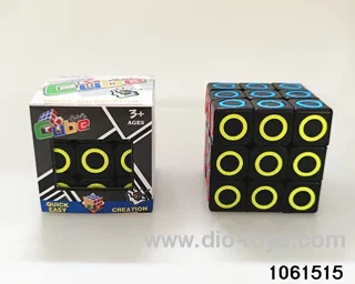 Rubik's cube in color box