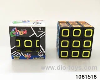 Rubik's cube in color box