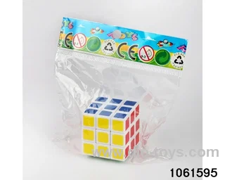 Rubik's cube in opp bag