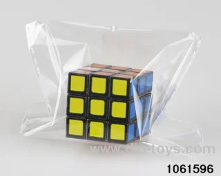 Rubik's cube in opp bag