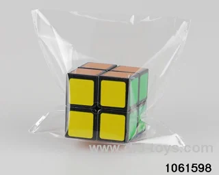 Rubik's cube in opp bag