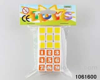 Rubik's cube in poly bag header
