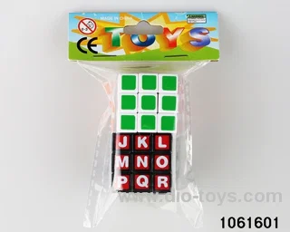 Rubik's cube in poly bag header