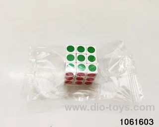 Rubik's cube in opp bag