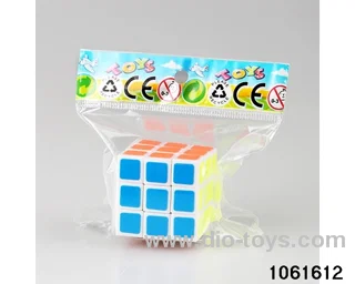 Rubik's cube in opp bag