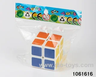 Rubik's cube in opp bag