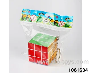 Rubik's cube in opp bag