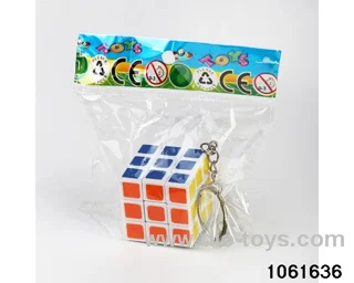 Rubik's cube in opp bag