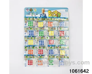 Rubik's cube in opp bag