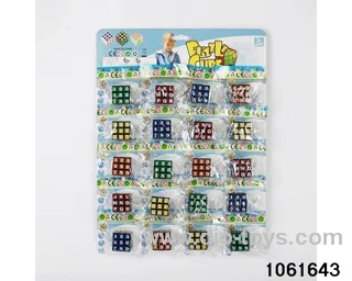 Rubik's cube in opp bag