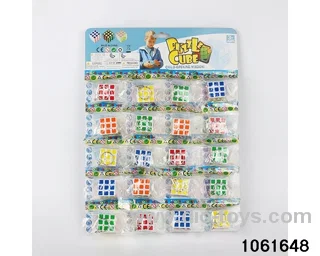 Rubik's cube in opp bag