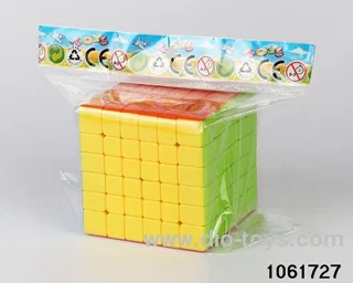 Rubik's cube in opp bag