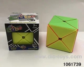 Rubik's cube in color box