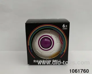 rainbow ball in color box